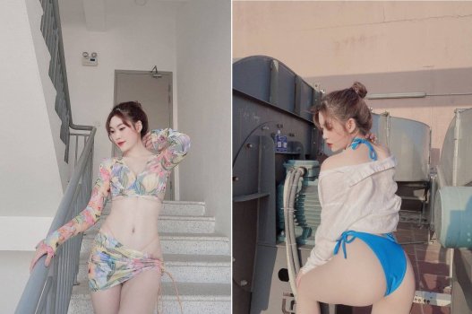 Phang gái ngành ngực khủng dễ mê